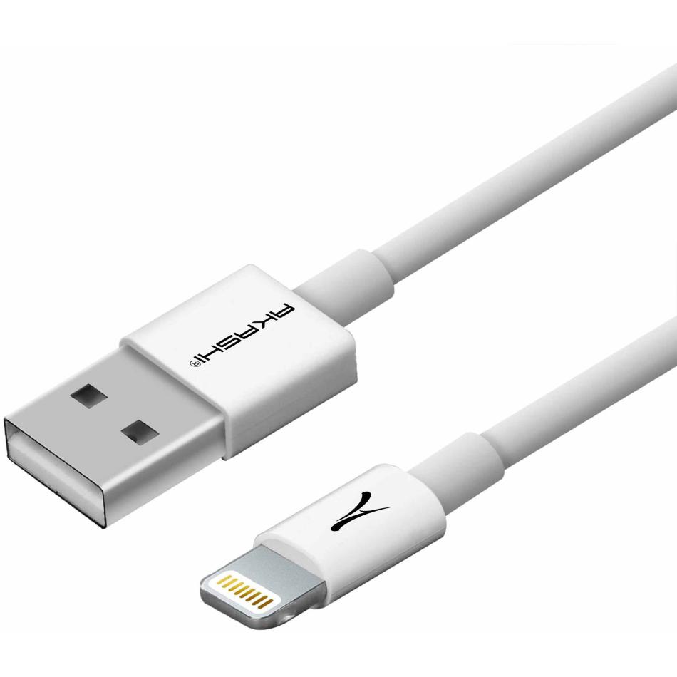 Akashi ALTCABLEIP5 câble de téléphone portable 1 USB A Lightning Neuf - vue 3