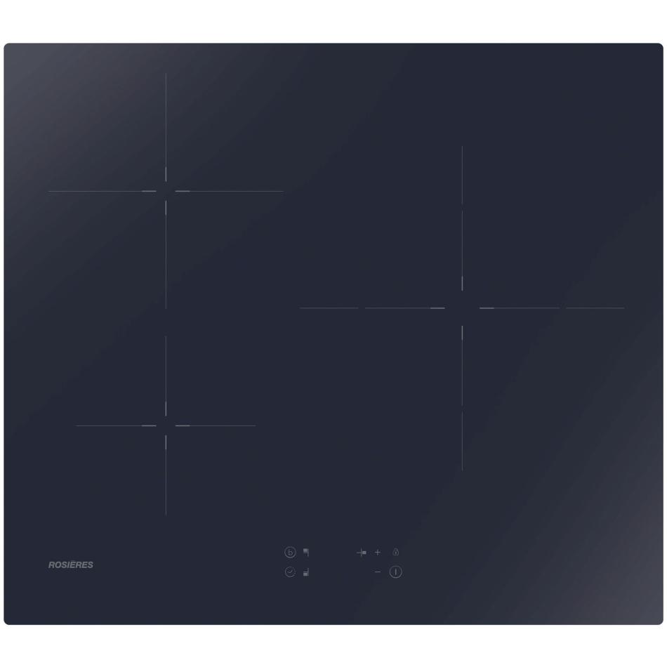 ROSIERES Table induction 60 cm 3 foyers RI633CM1 - vue 2