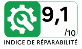 Ordinateur portable ASUS X1504VA-BQ3804W - Indice de réparabilité