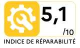 Tv led 32 pouces HITACHI 32HAE2250 - Indice de réparabilité