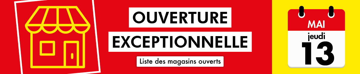Ouverture exceptionnelle le 13 mai MDA