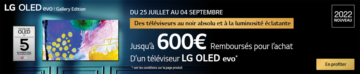 Offre de remboursement LG TV MDA