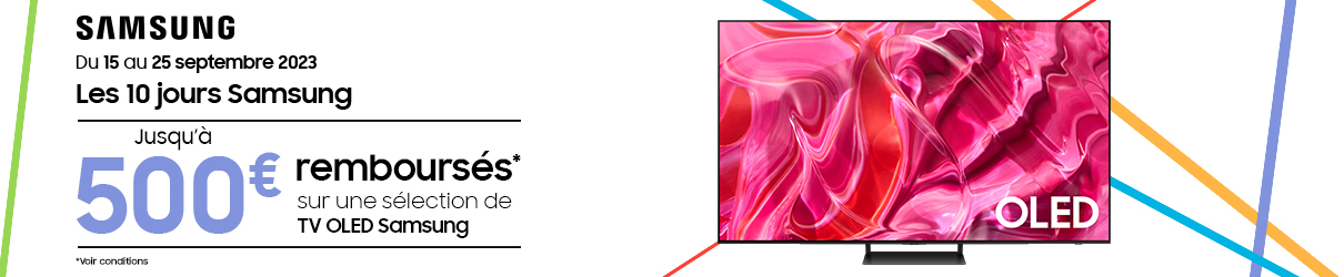 Offre de remboursement Samsung MDA