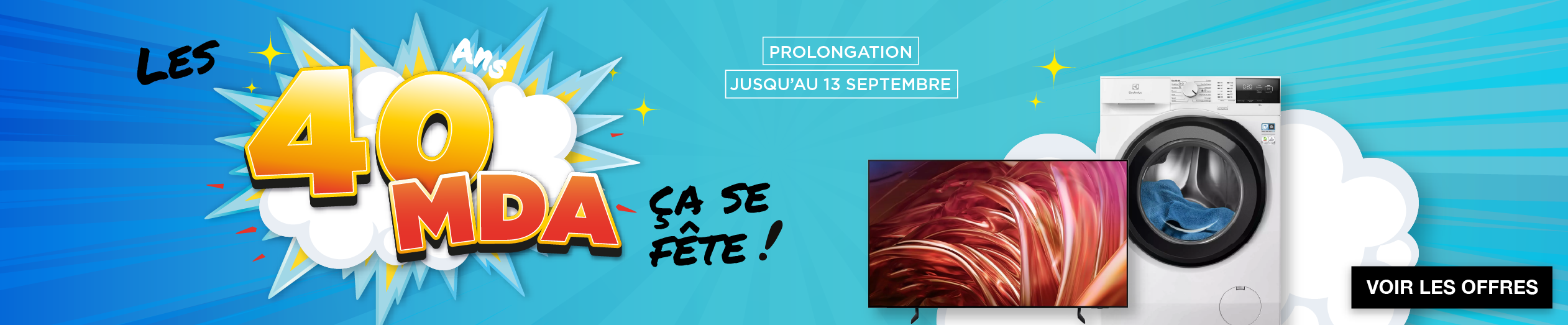 Opération anniversaire 40 ans MDA