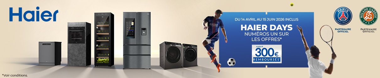 Offre de remboursement Haier