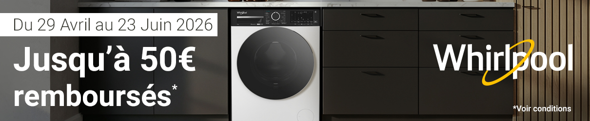 Offre de remboursement Whirlpool