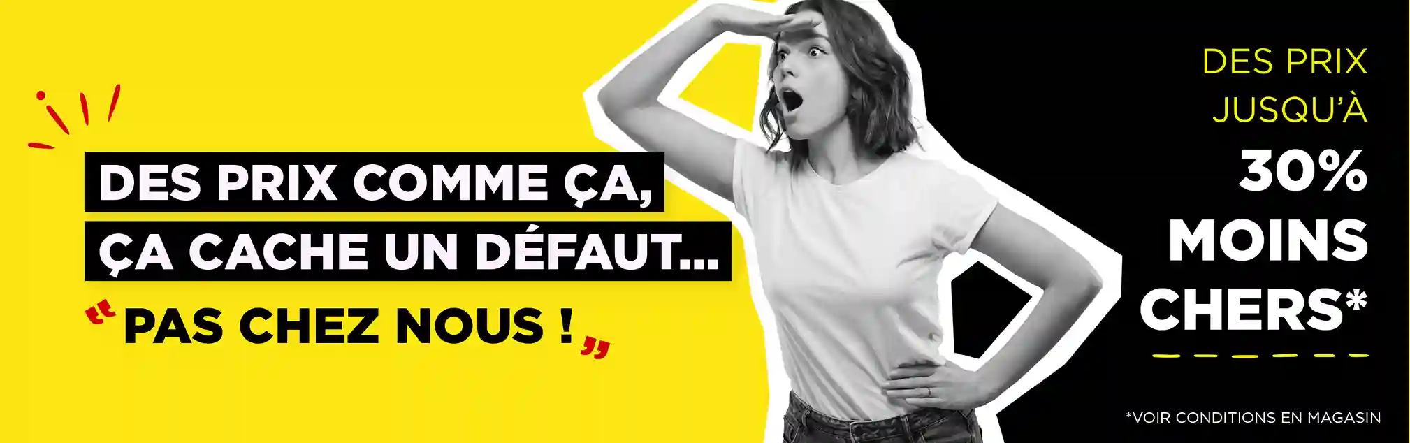 Prix jusqu'à 30% moins chers chez MDA